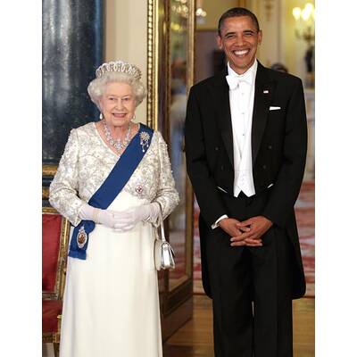 Barack und Michelle Obama: Dinner mit der Queen