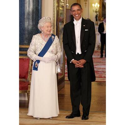 Barack und Michelle Obama: Dinner mit der Queen