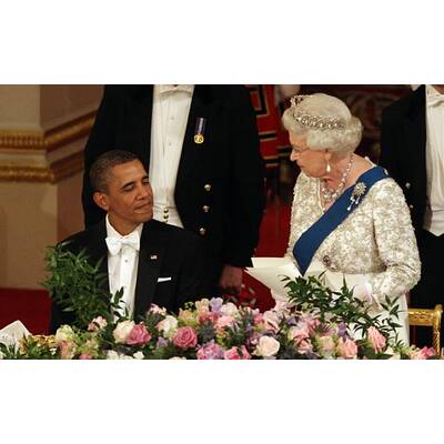 Barack und Michelle Obama: Dinner mit der Queen
