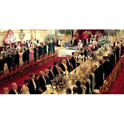 Barack und Michelle Obama: Dinner mit der Queen