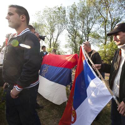 Ratko Mladic ist in Den Haag eingetroffen