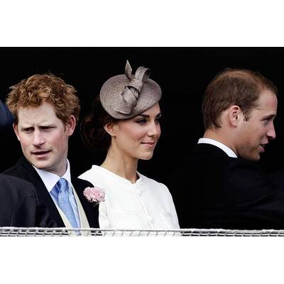 Prinz William und Kate beim Epson Derby