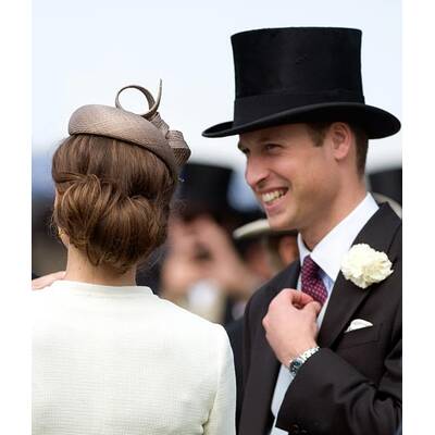 Prinz William und Kate beim Epson Derby