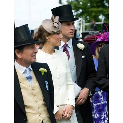 Prinz William und Kate beim Epson Derby