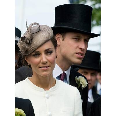 Prinz William und Kate beim Epson Derby