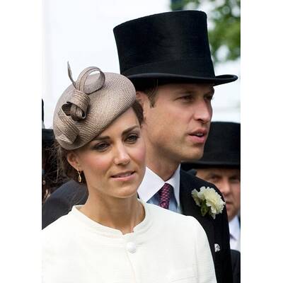 Prinz William und Kate beim Epson Derby