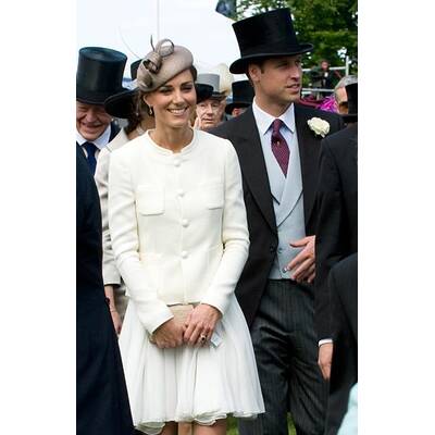 Prinz William und Kate beim Epson Derby