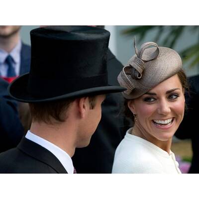 Prinz William und Kate beim Epson Derby