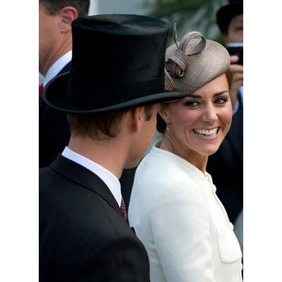 Prinz William und Kate beim Epson Derby