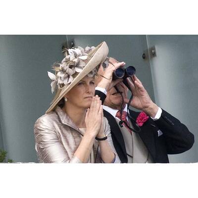 Prinz William und Kate beim Epson Derby