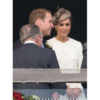 Prinz William und Kate beim Epson Derby