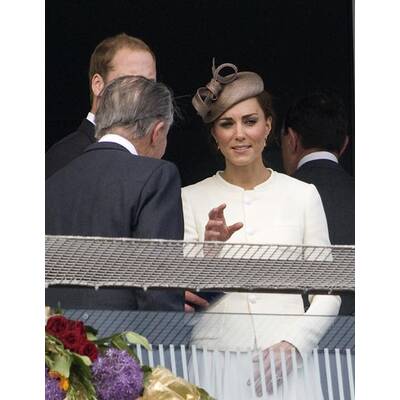 Prinz William und Kate beim Epson Derby