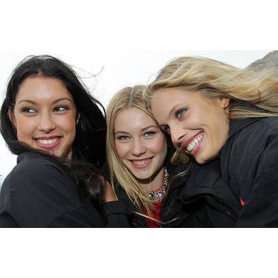 Rebecca, Jana und Amelie: Germany's Next Topmodels am Berg
