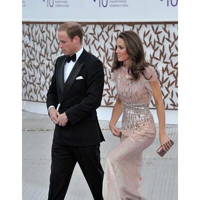 Prinzessin Kate verzaubert in Swarovski-Kleid