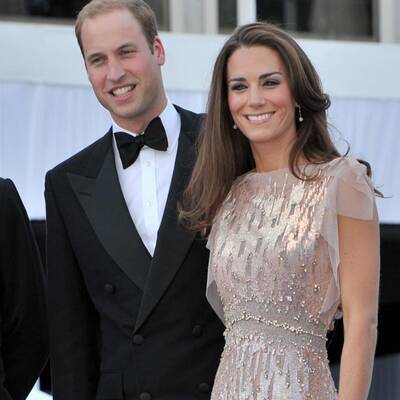 Prinzessin Kate verzaubert in Swarovski-Kleid