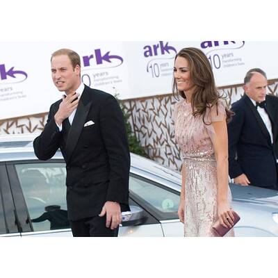 Prinzessin Kate verzaubert in Swarovski-Kleid