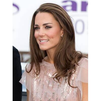Prinzessin Kate verzaubert in Swarovski-Kleid