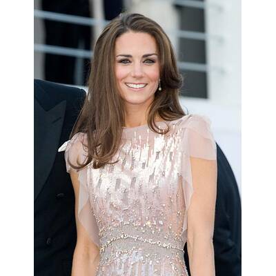 Prinzessin Kate verzaubert in Swarovski-Kleid