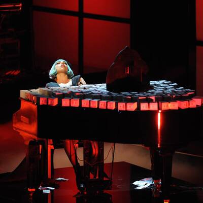 Lady Gagas Live-Auftritt 