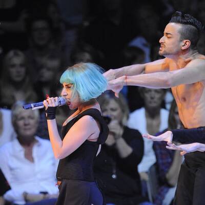 Lady Gagas Live-Auftritt 