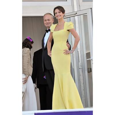 Prinzessin Kate verzaubert in Swarovski-Kleid