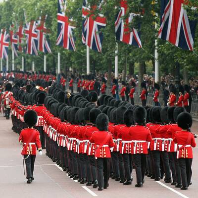 London feiert den 85er der Queen