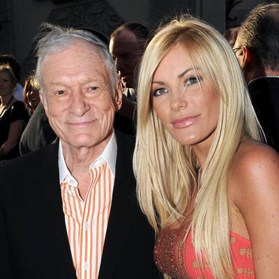Hugh Hefner & Crystal Harris