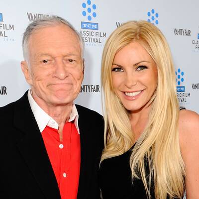 Hugh Hefner & Crystal Harris