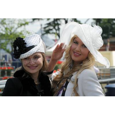 Die schrägsten Hüte von Ascot