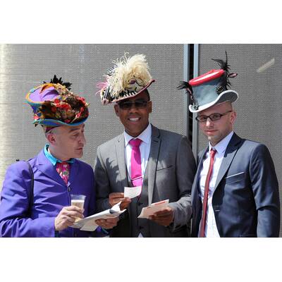 Die schrägsten Hüte von Ascot