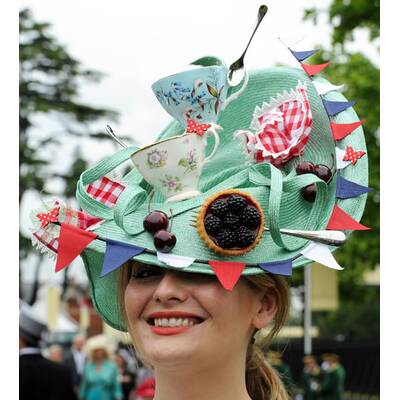 Die schrägsten Hüte vom Ladies Day in Ascot