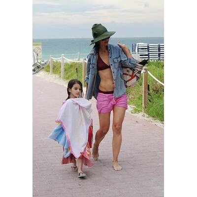 Suri Cruise auf Urlaub in Miami