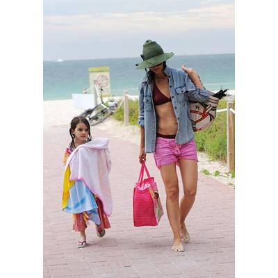Suri Cruise auf Urlaub in Miami