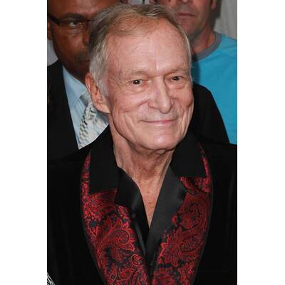 Hugh Hefner feiert mit Anna Sophia Berglund