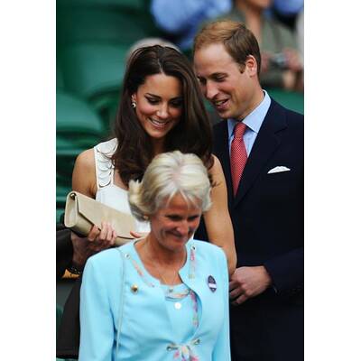 Prinz William & Kate strahlen in Wimbledon