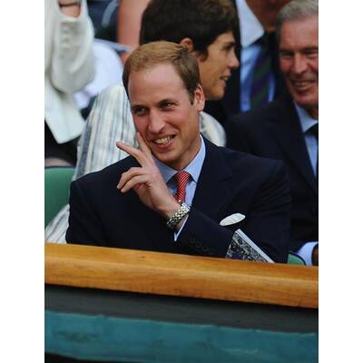 Prinz William & Kate strahlen in Wimbledon