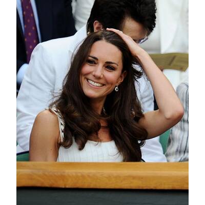 Prinz William & Kate strahlen in Wimbledon