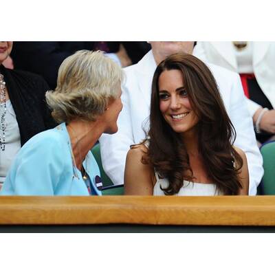 Prinz William & Kate strahlen in Wimbledon
