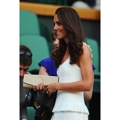 Prinz William & Kate strahlen in Wimbledon