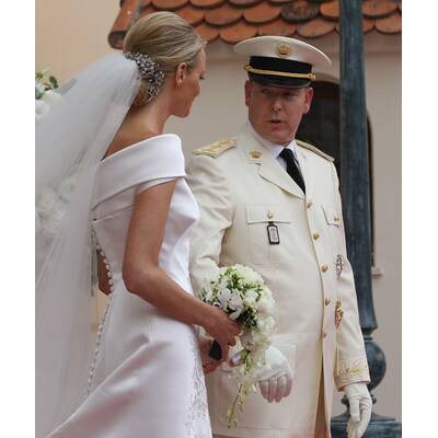 Charlene die mondäne Braut