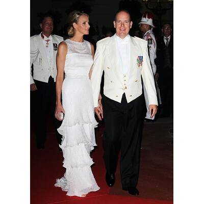 Fürst Albert und Charlene Hochzeit: Dinner und Ball