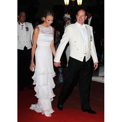 Fürst Albert und Charlene Hochzeit: Dinner und Ball