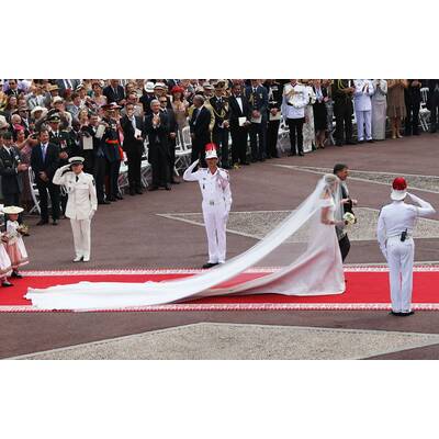 Charlene die mondäne Braut