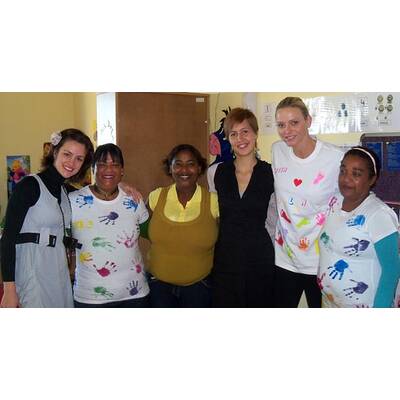 Charlene in Südafrika