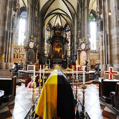Otto Habsburg: Aufbahrung im Stephansdom
