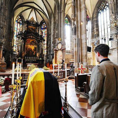 Otto Habsburg: Aufbahrung im Stephansdom
