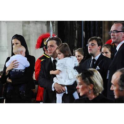 Otto Habsburg: Die trauernde Familie