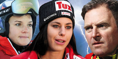 Ramona Siebenhofer, Stephanie Brunner, Patrick Ortlieb