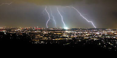 N&auml;chstes Hagel-Gewitter sorgt f&uuml;r Chaos in Wien