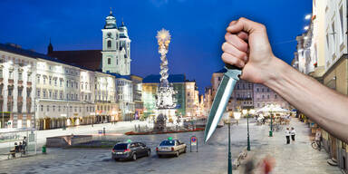 Messerattacke am Linzer Hauptplatz
